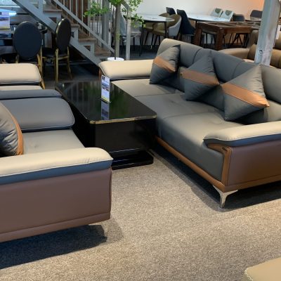 SOFA U NÂU PHỐI XÁM