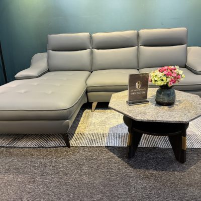 SOFA DA Ý TAY TRƯỢT