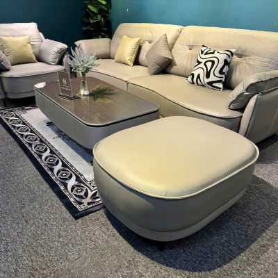 SOFA DA CÔNG NGHỆ 3CT - CHƯA BÀN