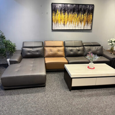 SOFA VẢI CÔNG NGHỆ GIẢ DA 3.6M